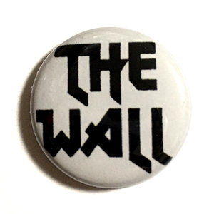 25mm 缶バッジ The Wall UK Punk Power pop Crass パンク パワーポップ Small Wonder records