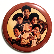 デカ缶バッジ JACKSON 5 FIVE MICHAEL JACSON マイケルジャクソン_画像1