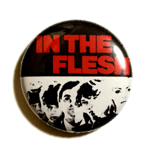 25mm 缶バッジ Blondie ブロンディ In The Flesh Deborah Harry デボラハリー Power Pop Punk