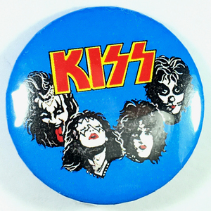 32mm can badge KISSkis Gene Symons 