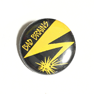 缶バッジ 25mm Bad Brains バッドブレインズ Ny Hardcore Punk reggae Garage punk ガレージパンク Mods モッズ Power Pop パワーポップ