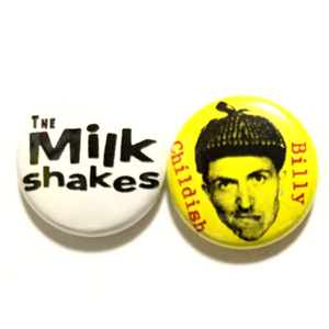 缶バッジ 25mm Milkshakes Billy Childish Headcoats MIGHTY CAESARS　Garage Punk Power Pop Glam ガレージパンク