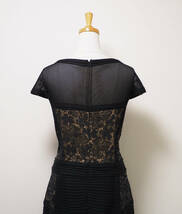 TADASHI SHOJI　タダシショージ　BLACK & BEIGE　ワンピース　「１４ 」/ ２XL-３XL_画像6