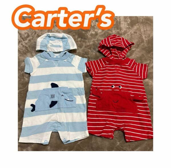 carter's カーターズ 半袖 ロンパース カバーオール