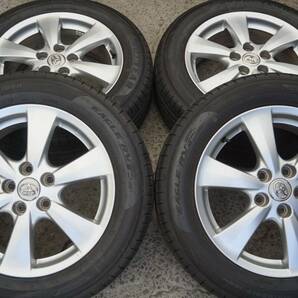 深溝８分～ グッドイヤー イーグルRVF 215/60R17 トヨタ エスティマ純正 7J PCD114.3 C-HR ヴェルファイア アルファード ヤリスクロス*453nの画像1