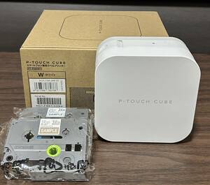 ☆ブラザー☆P-TOUCH CUBE　スマートフォン専用ラベルプリンター　PT-P300BT☆未使用☆