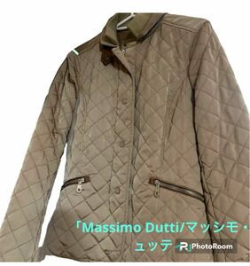 Massimo Duttiマッシモ・ドュッティ美品キルティングコートMサイズ