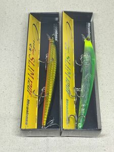 メガバス 空海 スリム 120F 2個セット 未開封品 GP SPARKLING CHART HEAD / GG KIN BORA Megabass Cookai SLIM 120F X120