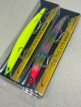 メガバス 空海 スリム 140F 2個セット 未開封品 DO CHART / GLX CANDY RED HEAD Megabass Cookai SLIM 140F X140_画像2