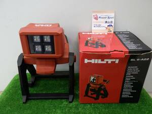 動作確認済 HILTI ヒルティ 充電式エリアライト SL6-A22 本体のみ 電動工具 ワークライト 作業用照明 アウトドア 中古品 240220