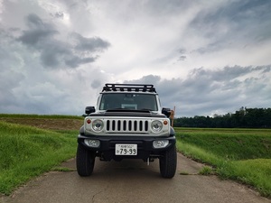 スズキ SUZUKI 64 74 ジムニー シエラ　JIMNY カーボンボンネット 日本製 【GRACE4】 エアロ　