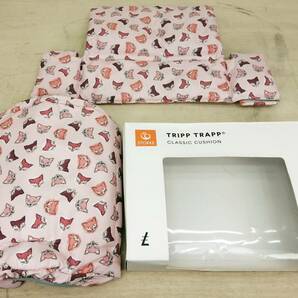 ★☆ストッケ トリップ トラップ クラシック クッション キツネ柄 ピンク STOKKE TRIPP TRAPP CLASSIC CUSHION☆★の画像1