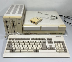 NEC PC-8801FH/PC-80S31 旧型PC デスクトップ キーボード セット 現状品