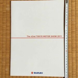 カタログ スズキ 第42回東京モーターショー 2011年12月発行22P / 代理店名簿付 レジーナ Qコンセプト e-Let’s バーグマン GW250 GSX-R1000