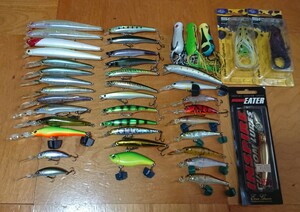 ラッキークラフト ステイシー メガバス ライブXマーゲイ OSP ダンク シマノ ジャークミノー JM95 キッカーイーター ザブラ spro スティーズ