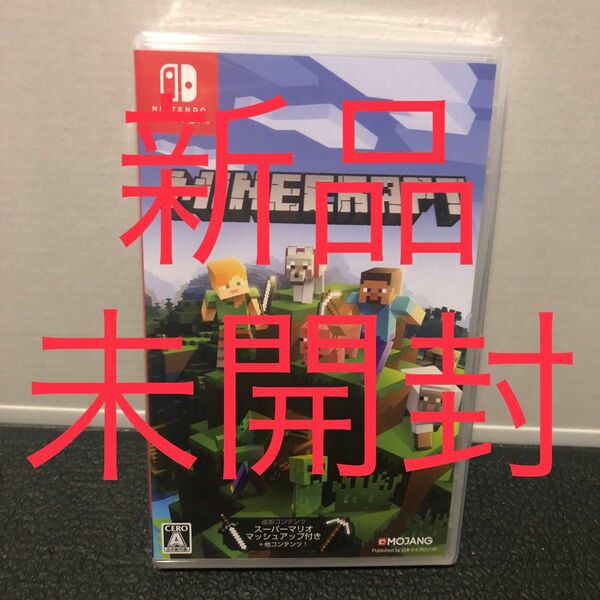 【新品未開封】マインクラフト Minecraft ニンテンドースイッチ Nintendo Switch