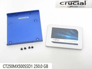 S2931R crucial MX500 2.5 SSD 250GB SATA 2.5インチ CT250MX500SSD1 (2.5インチ→3.5インチ変換マウンタ付き)