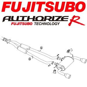 FUJITSUBO オーソライズRマフラー 5BA-RV37スカイライン400R R1/9～