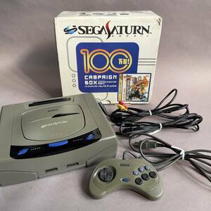 MS738 起動確認 SEGA SATURN セガサターン HST-0005 100万台キャンペーンBOX バーチャファイターリミックス ソフト欠品 (検)レトロゲーム