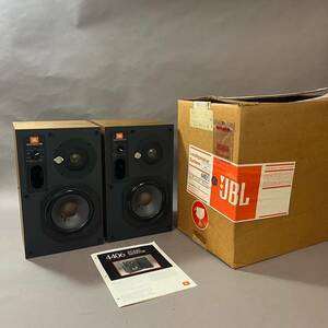 RS203 音出し確認 JBL Studio Monitor 4406 モニタースピーカー ペア 元箱あり オーディオ 音響機器 ビンテージ コレクション