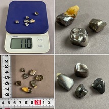 MS728 総重量:約89.7g 歯科金属 入れ歯 差し歯 被せ 銀歯・パラジウム・銀パラ まとめて (検)地金 歯冠 クラウン 除去 撤去 素材 技工_画像9