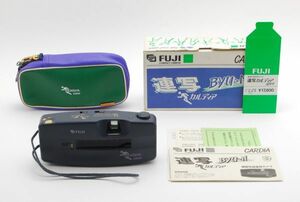 ■ほぼ新品■ 富士フイルム FUJIFILM 連写カルディア ビューン CARDIA Byu-N 動作OK！《 元箱 取扱説明書 ケース付 》　D240127139-240163K