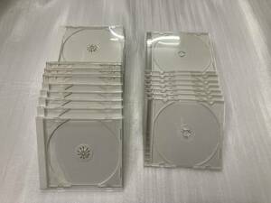 CD　DVD　プラケース　33枚　1枚収納　　CDケース　空ケース　10ｍｍ　5ｍｍ