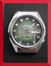 セイコー SEIKO 5 ACTUS SS 25石 自動巻き 3針 デイデイト 6106-7690 男性用 メンズ 腕時計 W917 稼働品_画像1