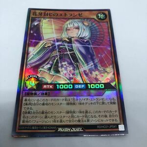 遊戯王 ラッシュデュエル ハイグレードコレクション RD/HC01-JP041 SR 花牙封じのエトランゼ