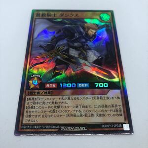 遊戯王 ラッシュデュエル デッキ改造パック 強襲のダブルスター!! RD/KP12-JP025 SR 蒼救騎士 ダンクス