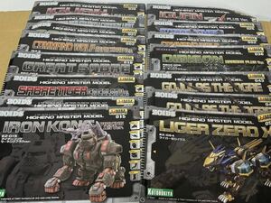 HMM ゾイド　ＺＯＩＤＳ　説明書15冊まとめて　ゴジュラス・ジ・オーガ　ライガーゼロイクス　アイアンコング等多数　コトブキヤ　トミー