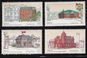ca182 カナダ 1987 郵便局 #1122-5