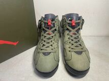 NIKE×TRAVIS SCOTT AIR JORDAN 6 RETRO SP トラビススコット エア ジョーダン 6 レトロ 国内正規 US9.5 USED 美品 CN1084-200_画像2