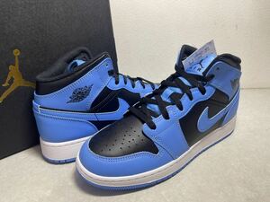 AIR JORDAN 1 MID GS エア ジョーダン 1 ミッド UNIVERSITY BLUE US6.5Y 国内正規 未使用 DQ8423-401