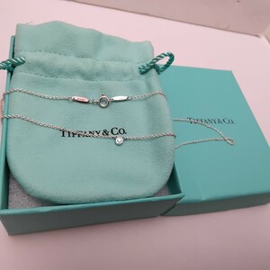 TIFFANY ティファニー ネックレス バイザヤード925　1P ダイヤ