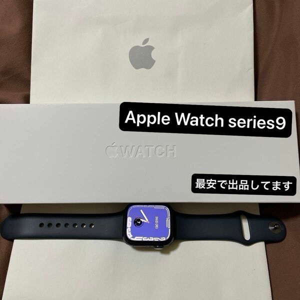 Apple watch series9 41mm GPSモデル ミッドナイト