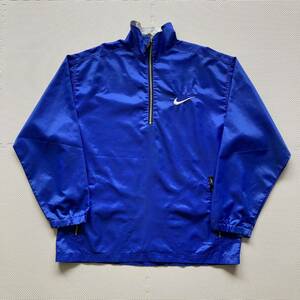 90s Nike ナイキ ハーフジップ プルオーバー ナイロンジャケット L