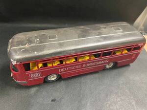 CKO　DEUTSCHE　BUNDESBAHN　DB　BAHNBUS　バス　フリクション　ブリキ製　ドイツ製