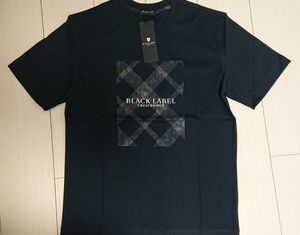 新品未使用BLACKLABELCRESTBRIDGEグリッターチェックボックスTシャツMサイズブラックレーベルクレストブリッジ