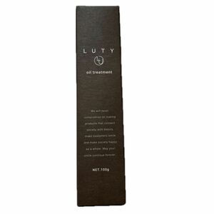 LUTY（ルーティー） ヘアオイル 100ml 洗い流さないトリートメント アウトバス 美容室専売 ゴールデンホホバオイル配合 