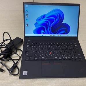 Lenovo ThinkPad X1 Carbon Gen8th/Core i5-1.7GHz(10310U)/8GB/SSD256GB/Win11Pro /Office365/バッテリー良好/WEBカメラ