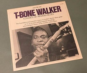 LP［T・ボーン・ウォーカー T-Bone Walker／クラシックス・オブ・モダン・ブルース 第1集 Classics Of Modern Blues Vol. 1］国内・良盤