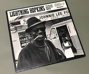 LP［ライトニン・ホプキンス Lightning Hopkins／The Texas Bluesman］Arhoolie◆us