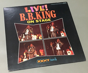LP［B.B.キング Live! B.B.King On Stage］us◆KENT