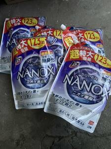 送料込みスーパーナノックス ニオイ専用 　抗菌 高濃度 1230g×5 NANOX