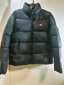 良品 TOMMY JEANS トミージーンズ ダウンジャケット ネイビー S