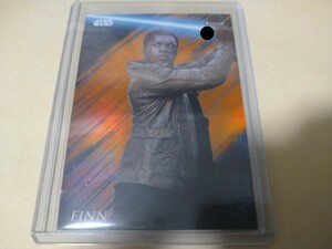 TOPPS FINEST STAR WARS FINN 34 ORANGE REFRACTOR 25枚限定