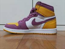 NIKE 29.5cm 555088-706 Nike Air Jordan 1 High OG Brotherhood 　ナイキ エアジョーダン1　スニーカー　メンズ 美中古！_画像5