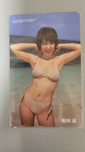 町田恵 テレホンカード テレカテレフォンカード 水着 Dr.PICASSO_画像1