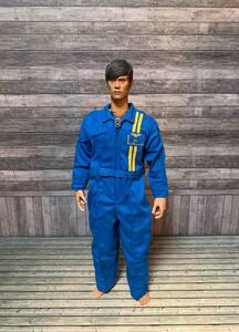 DRAGON 1/6 coverall mechanic working clothes doll for OF hot toys 